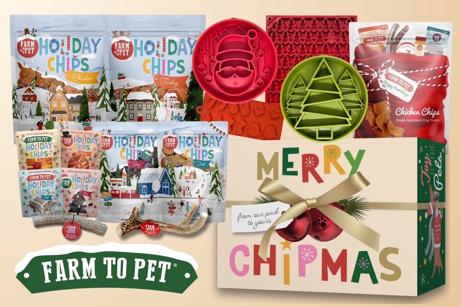 Holiday Dog Treats from Farm to Pet