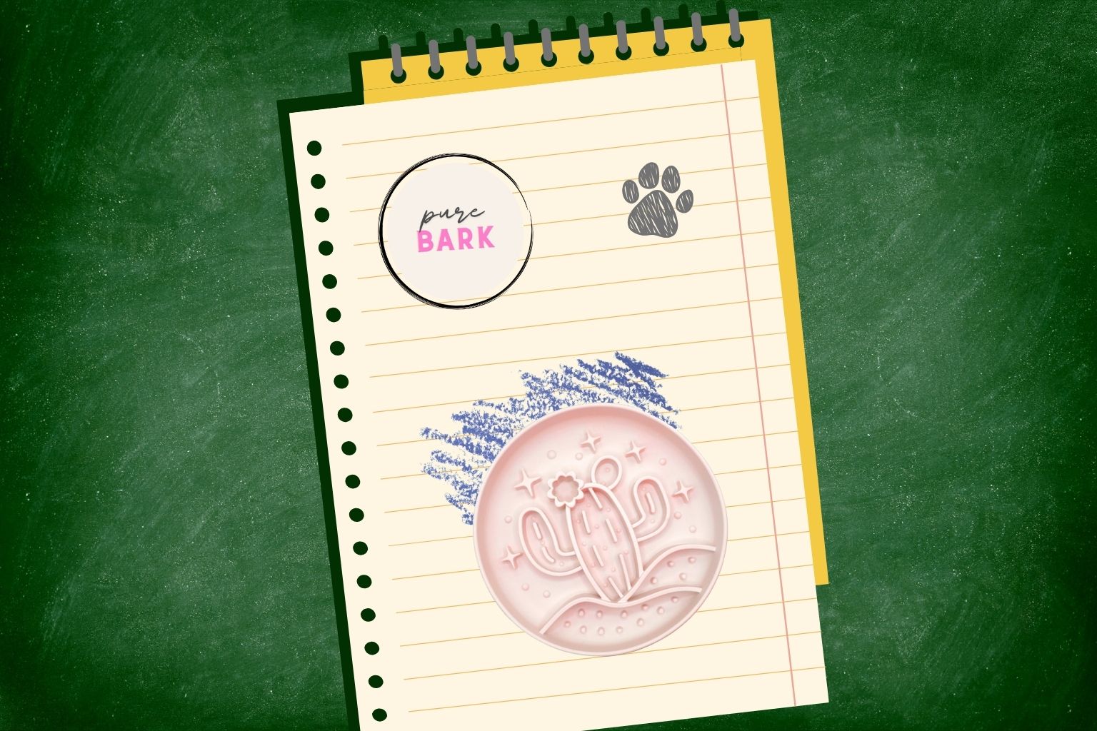 prickly paradise slow feeder from Pure Bark