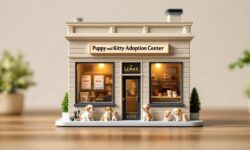 How to Set Up a Lemax Puppy and Kitty Adoption Center – The Dogington Post