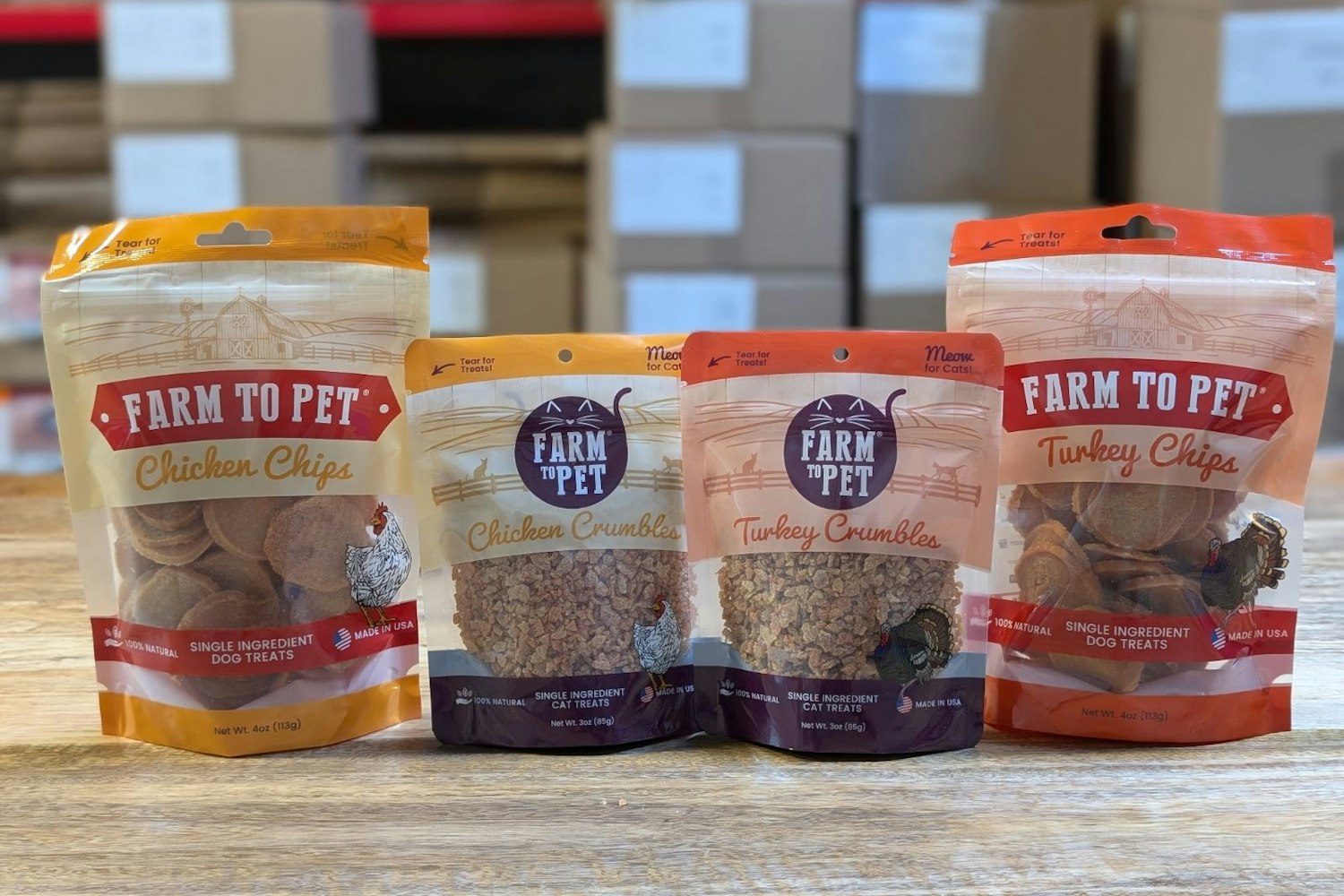 farm to pet single ingredient pet treats
