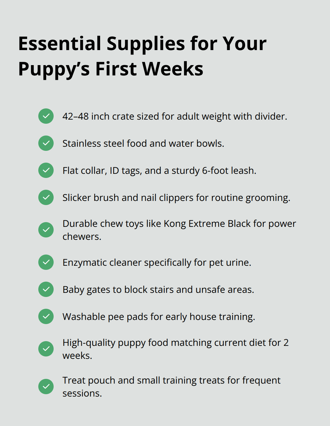 Checklist of supplies needed for a German Shepherd Lab mix puppy in the U.S. - german shepherd/lab mix puppy for adoption