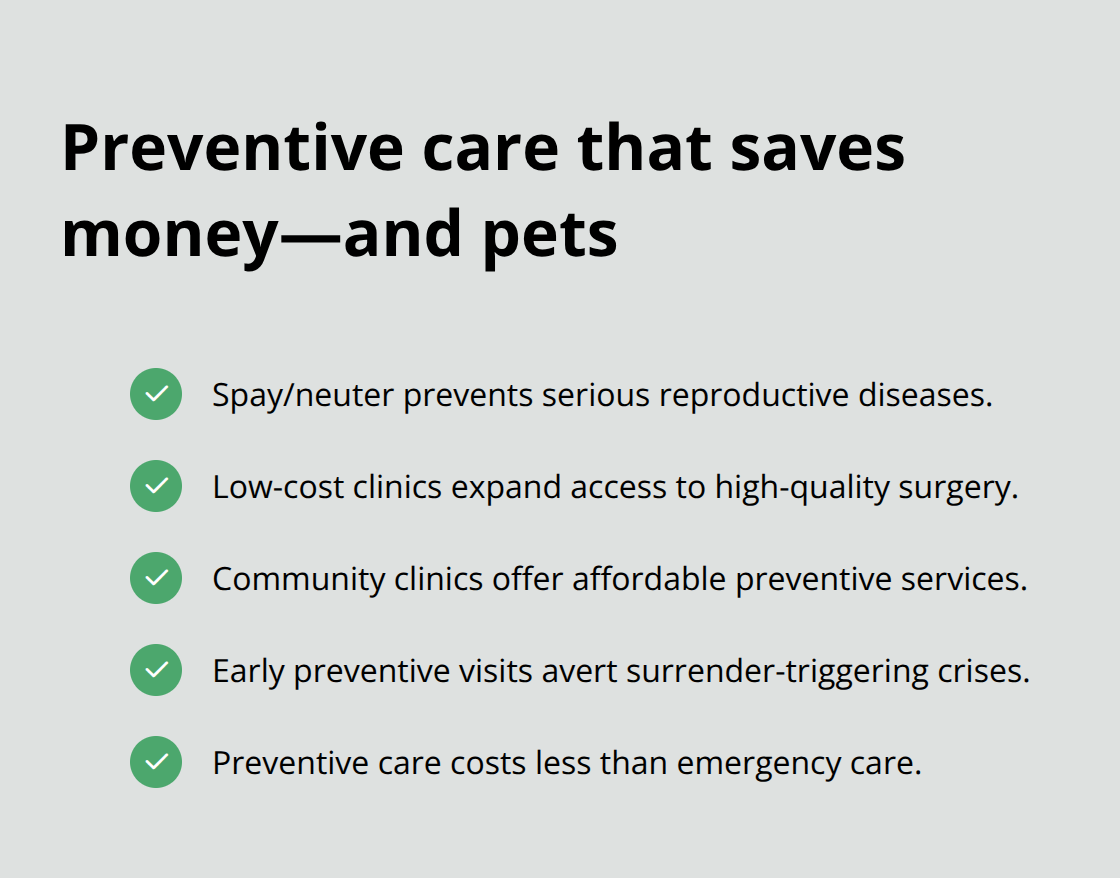 Checklist of preventive care actions that reduce long-term costs - companion animal welfare news
