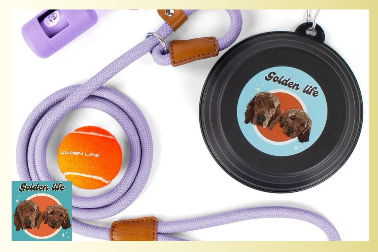 The Golden Life dog accessories